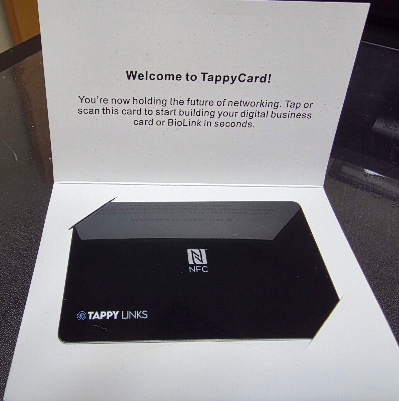 NFC Tap Card by TappyLinks